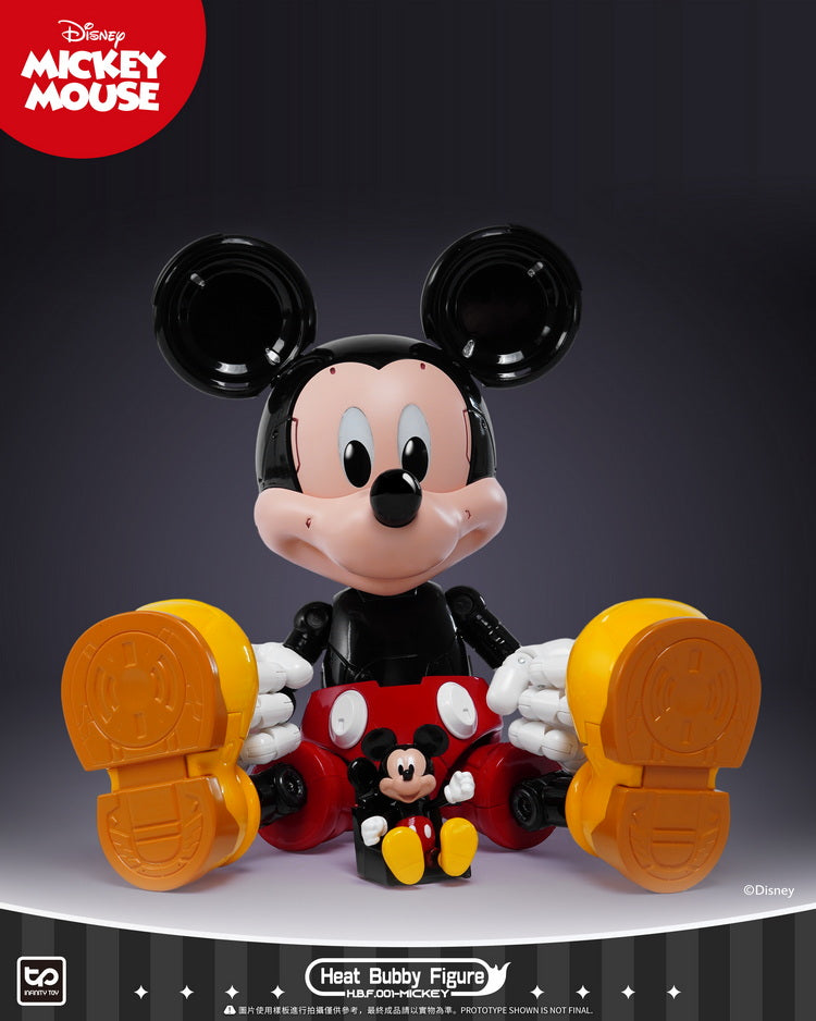 PREORDER ▶ AUG-2024 🟢 INFINITY TOYS HEAT BUDDY FIGURE CLASSIC VER MECHA MICKEY MOUSE HBF001 DISNEY