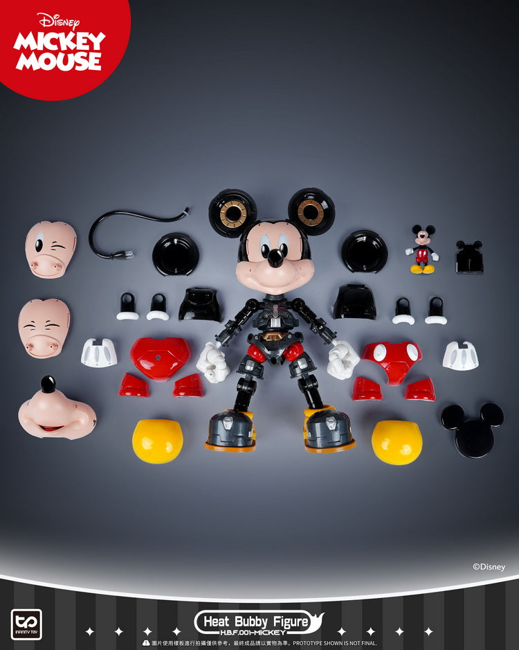 PREORDER ▶ AUG-2024 🟢 INFINITY TOYS HEAT BUDDY FIGURE CLASSIC VER MECHA MICKEY MOUSE HBF001 DISNEY