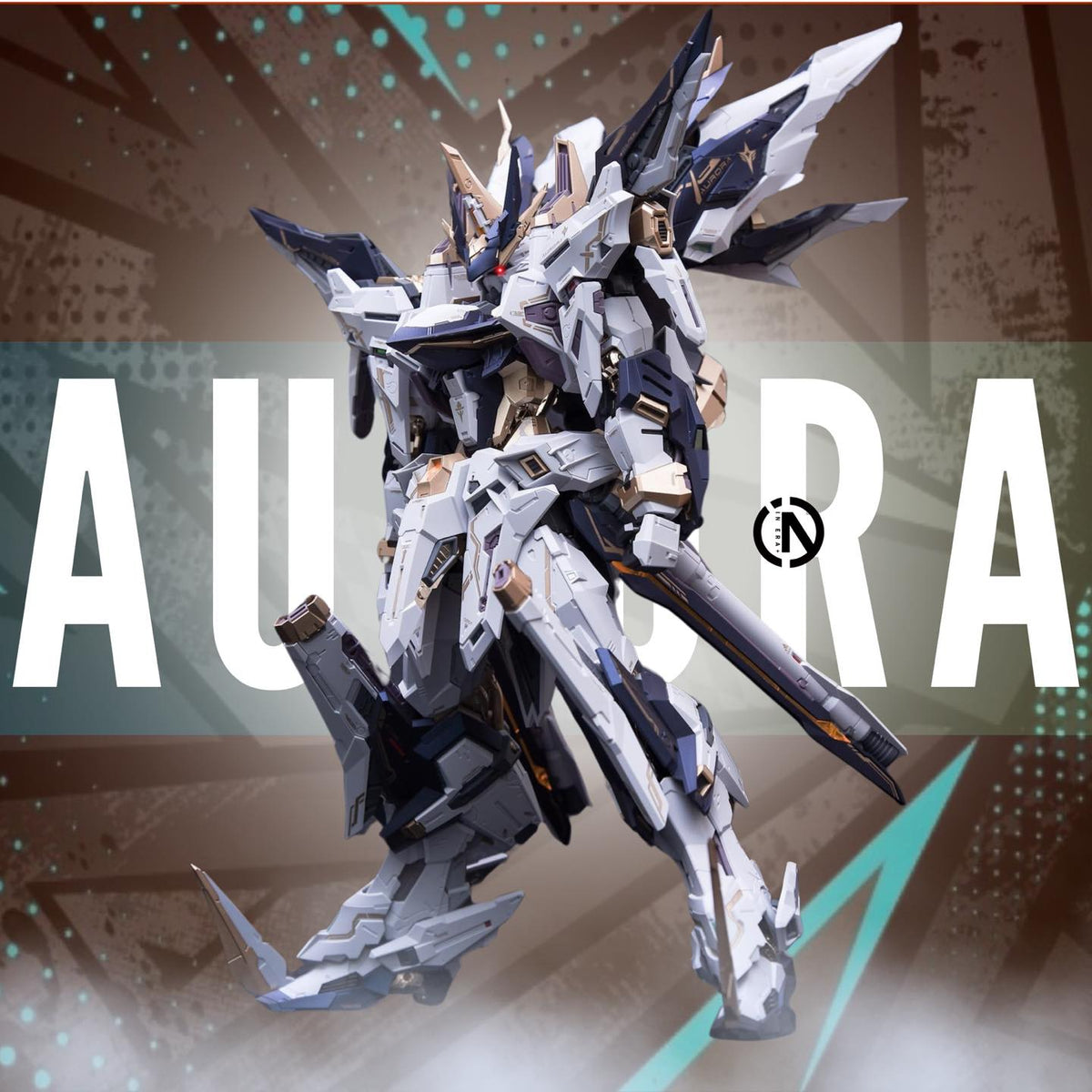  IN ERA+ X PMD 无限新星 AURORA 曙光 1/100 MODEL KIT WITH METAL FRAME PLASTIC KIT TOY TECHVRON SINGAPORE