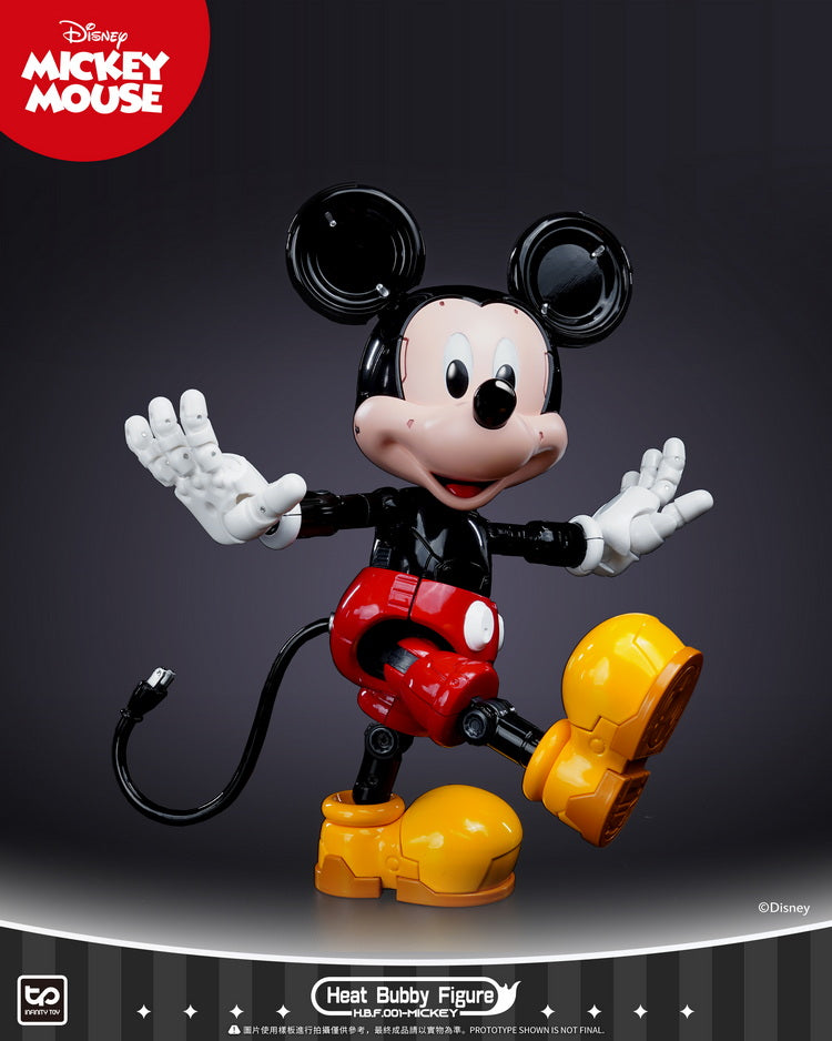 PREORDER ▶ AUG-2024 🟢 INFINITY TOYS HEAT BUDDY FIGURE CLASSIC VER MECHA MICKEY MOUSE HBF001 DISNEY