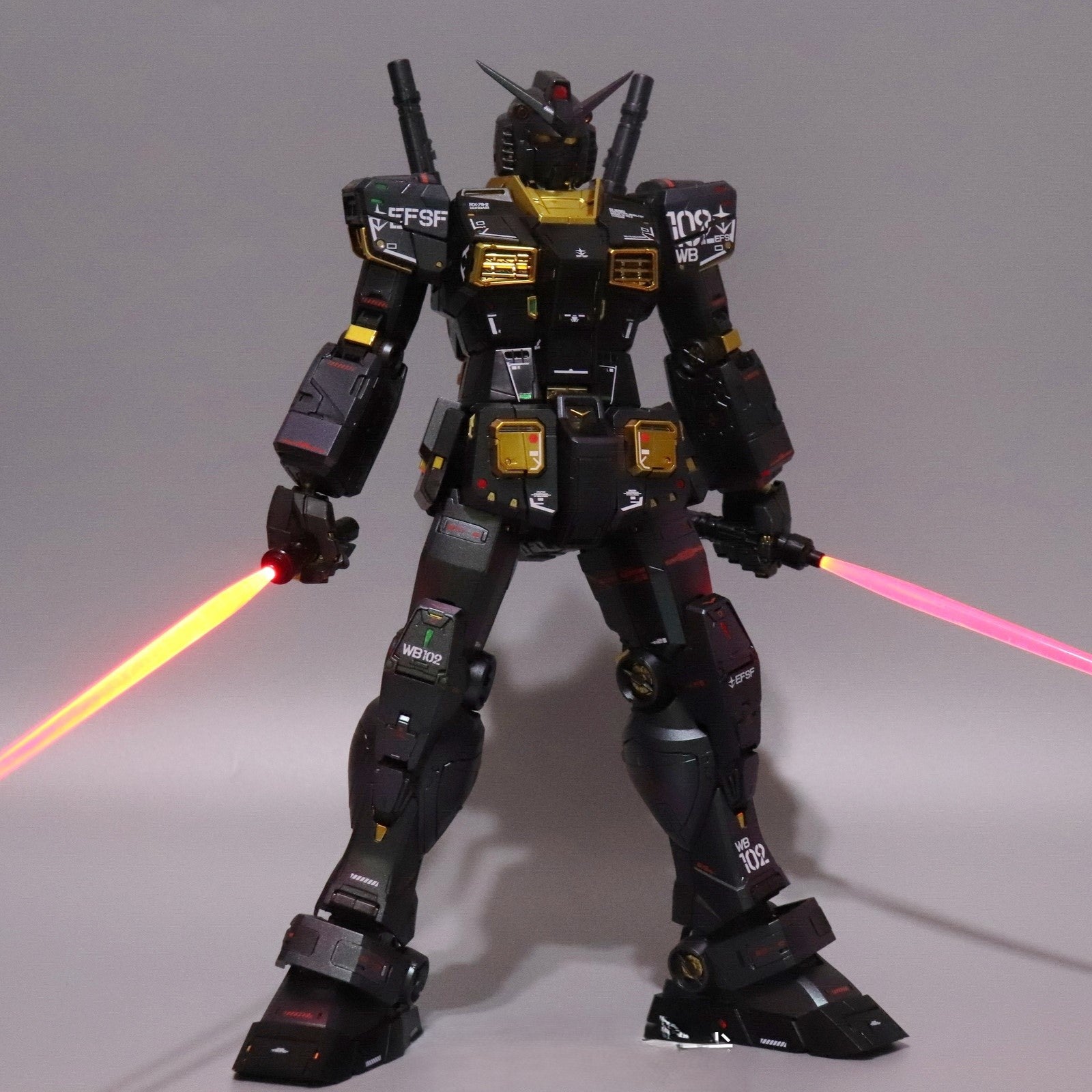 PG UNLEASHED RX-78-2 GUNDAM POLARIZED COATING 变色龙元祖 大班 Plamo Plastic Model Kit Mecha Robot Toy and Games Techvron Singapore