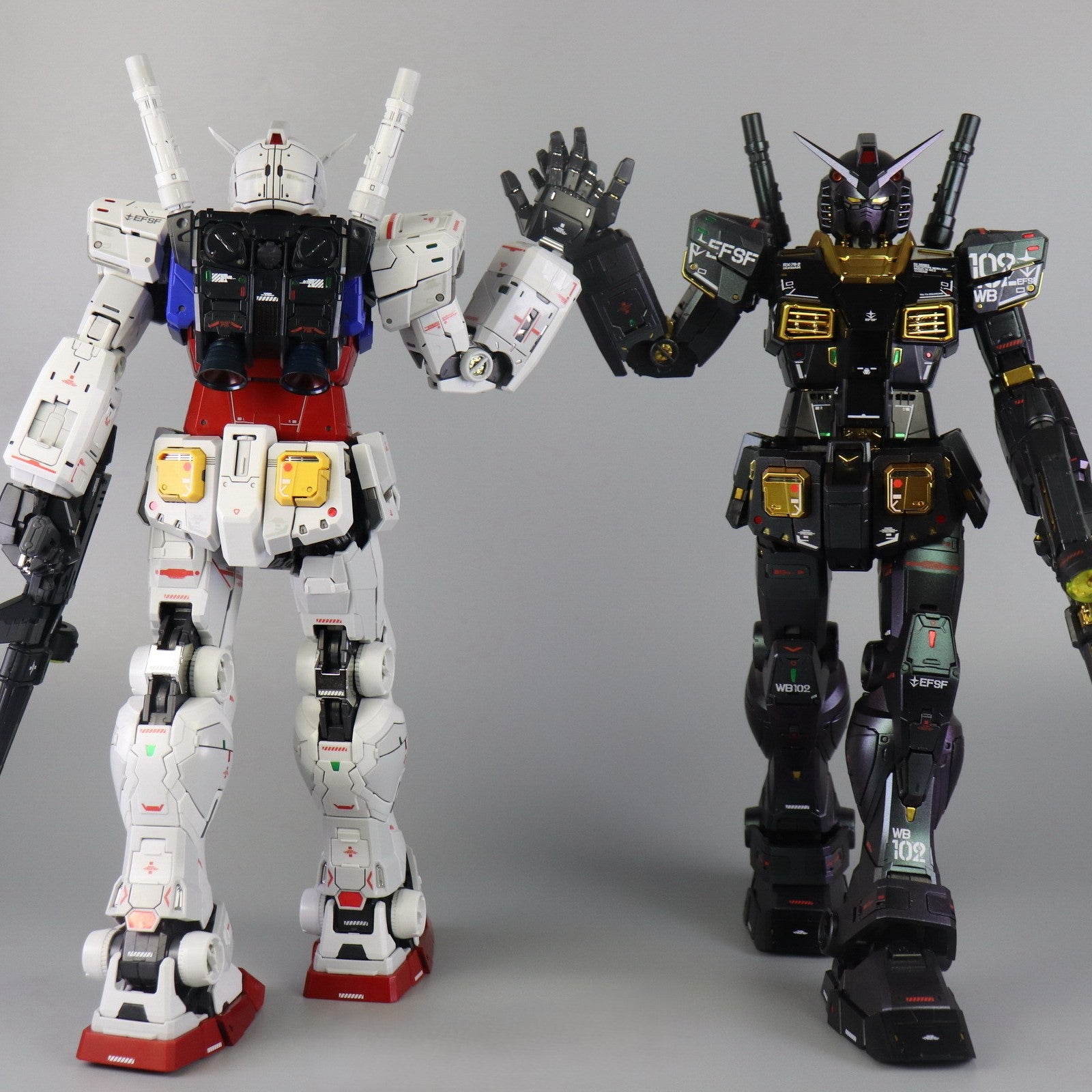 PG UNLEASHED RX-78-2 GUNDAM POLARIZED COATING 变色龙元祖 大班 Plamo Plastic Model Kit Mecha Robot Toy and Games Techvron Singapore