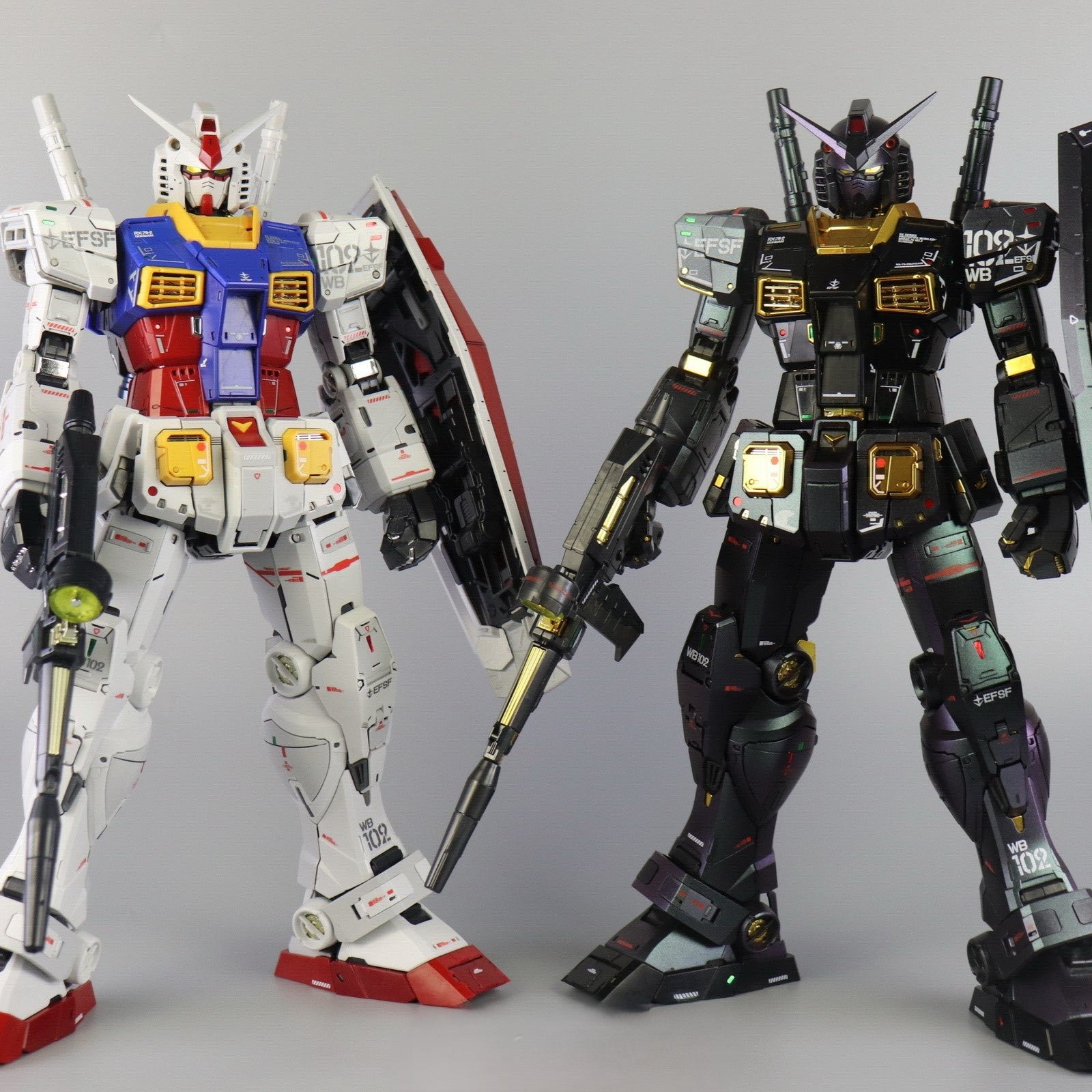 PG UNLEASHED RX-78-2 GUNDAM POLARIZED COATING 变色龙元祖 大班 Plamo Plastic Model Kit Mecha Robot Toy and Games Techvron Singapore