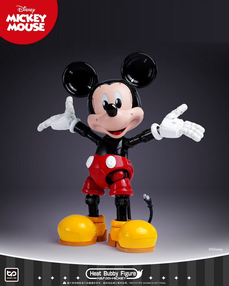 PREORDER ▶ AUG-2024 🟢 INFINITY TOYS HEAT BUDDY FIGURE CLASSIC VER MECHA MICKEY MOUSE HBF001 DISNEY