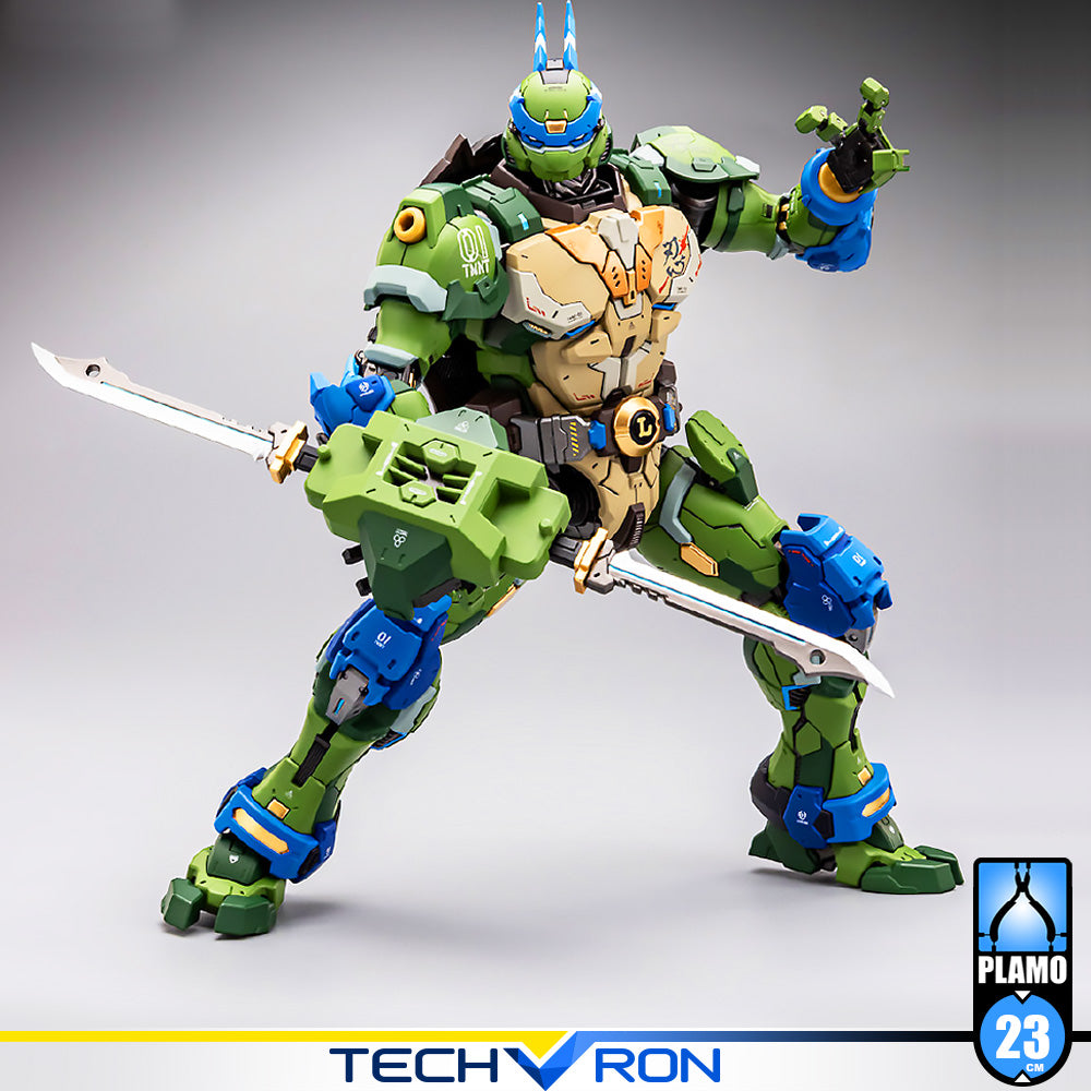 HEAT BOYS X SNAP HB0012 LEONARDO Teenage Mutant Ninja Turtle TMNT MECHA NICKELODEON Action Figure Techvron