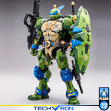 HEAT BOYS X SNAP HB0012 LEONARDO Teenage Mutant Ninja Turtle TMNT MECHA NICKELODEON Action Figure Techvron