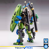 HEAT BOYS X SNAP HB0012 LEONARDO Teenage Mutant Ninja Turtle TMNT MECHA NICKELODEON Action Figure Techvron