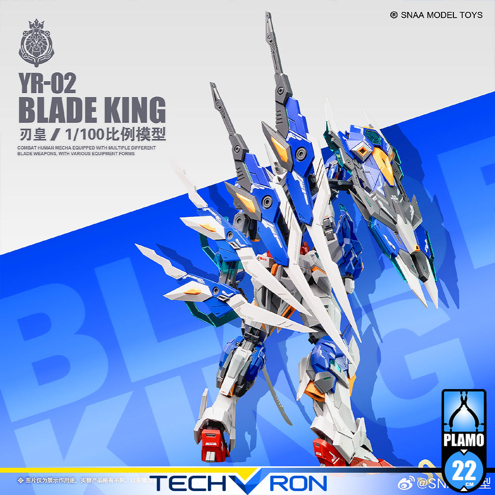 SNAA BLADE KING 刃皇 塑料拼装模型 Model Action Figure Kit TECHVRON Toys & Games Hobby Singapore