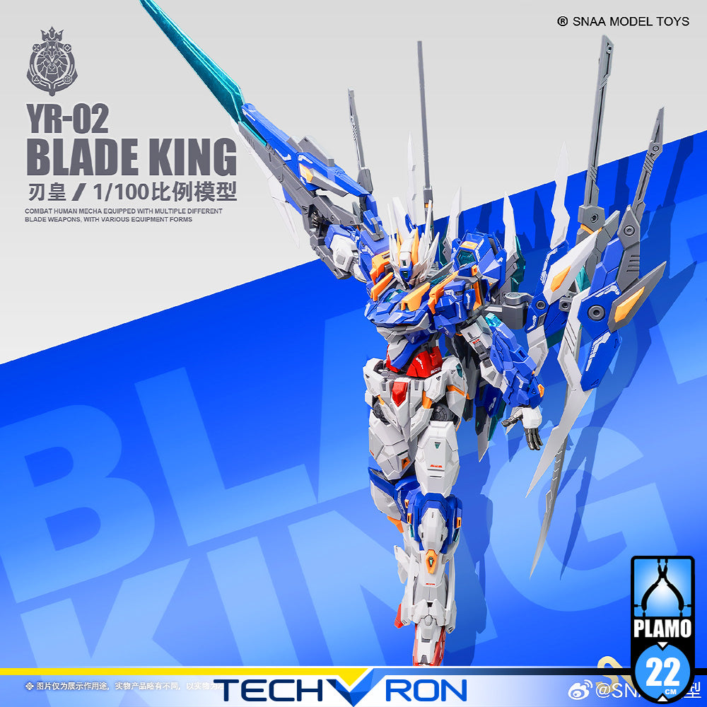 SNAA BLADE KING 刃皇 塑料拼装模型 Model Action Figure Kit TECHVRON Toys & Games Hobby Singapore