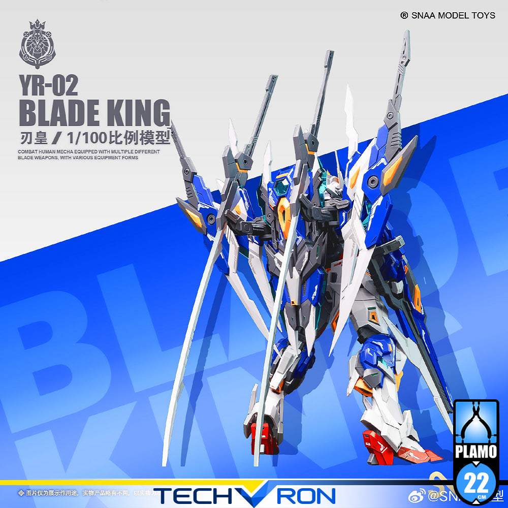 SNAA BLADE KING 刃皇 塑料拼装模型 Model Action Figure Kit TECHVRON Toys & Games Hobby Singapore