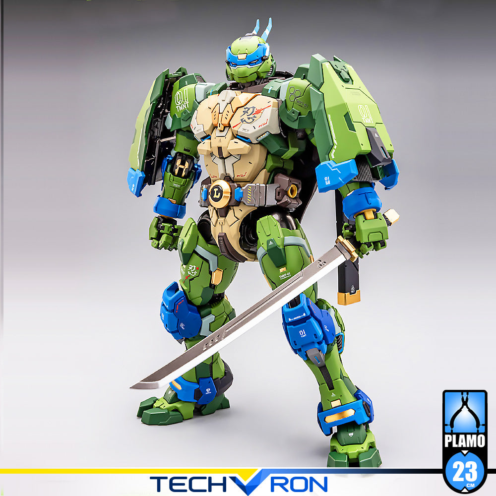 HEAT BOYS X SNAP HB0012 LEONARDO Teenage Mutant Ninja Turtle TMNT MECHA NICKELODEON Action Figure Techvron