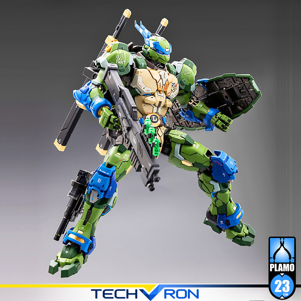 HEAT BOYS X SNAP HB0012 LEONARDO Teenage Mutant Ninja Turtle TMNT MECHA NICKELODEON Action Figure Techvron