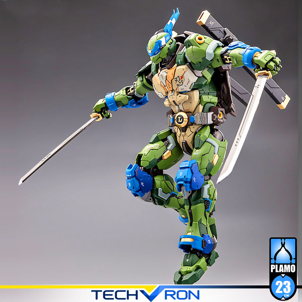 HEAT BOYS X SNAP HB0012 LEONARDO Teenage Mutant Ninja Turtle TMNT MECHA NICKELODEON Action Figure Techvron