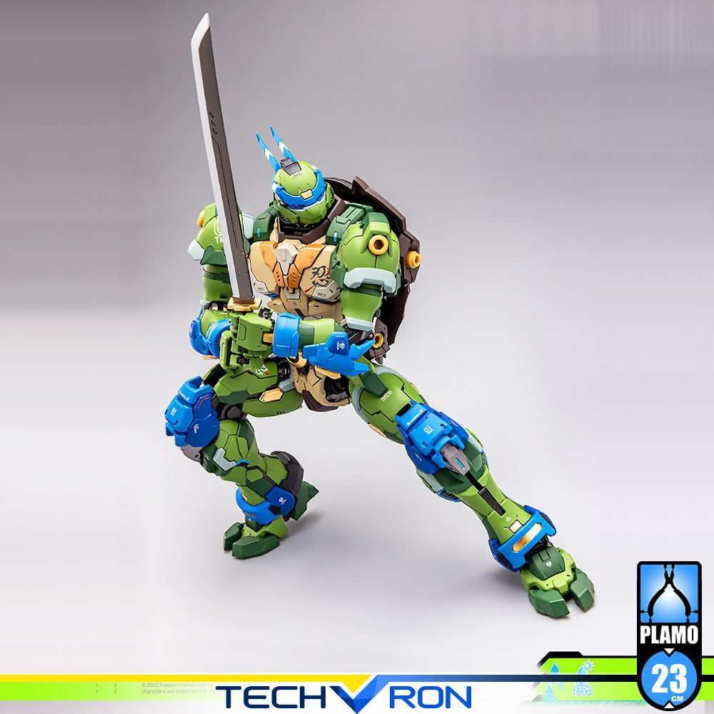 HEAT BOYS X SNAP HB0012 LEONARDO Teenage Mutant Ninja Turtle TMNT MECHA NICKELODEON Action Figure Techvron