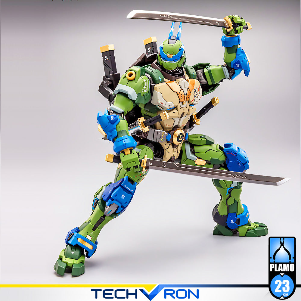 HEAT BOYS X SNAP HB0012 LEONARDO Teenage Mutant Ninja Turtle TMNT MECHA NICKELODEON Action Figure Techvron