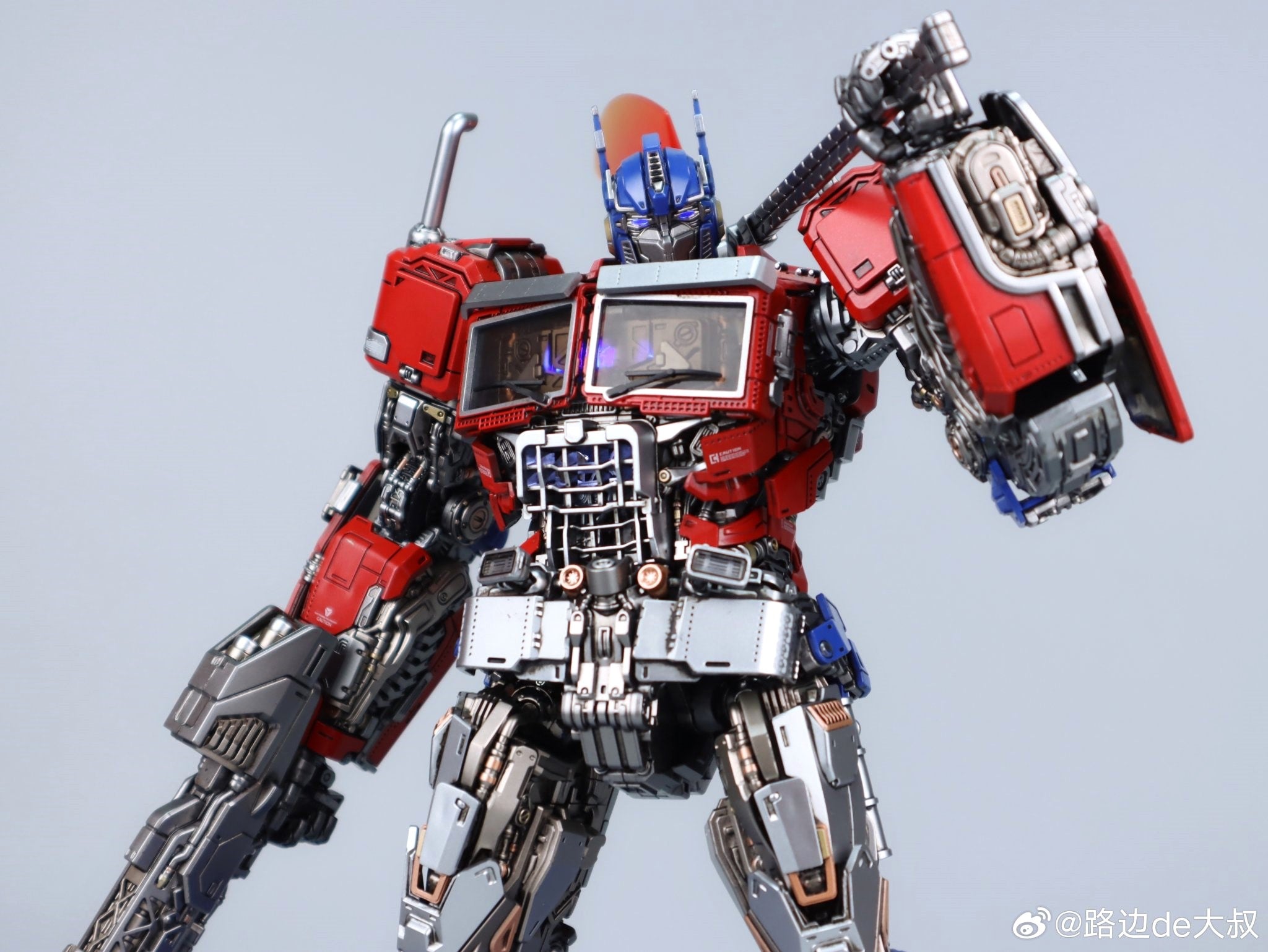 FANSTASMO STUDIO FS-01 ELITE LEADER OPTIMUS PRIME TRANSFORMER METAL STRUCTURED ACTION FIGURE HASBRO TAKARA TOMY SINGAPORE