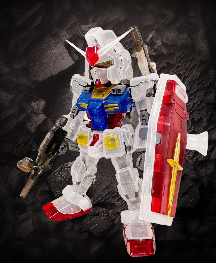 SUNTOYS MGSD RX-78-2 GUNDAM CLEAR COLOUR VER 大头元祖 Plastic Model Kit Toy and Games Techvron Singapore