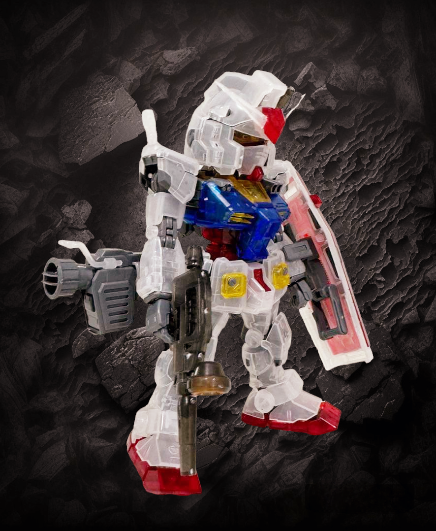 SUNTOYS MGSD RX-78-2 GUNDAM CLEAR COLOUR VER 大头元祖 Plastic Model Kit Toy and Games Techvron Singapore