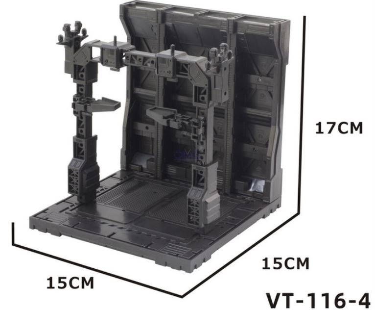 VT-116-04-GUNDAM NEST DOMAIN ACTION BASE CAGE WITH LED LIGHT