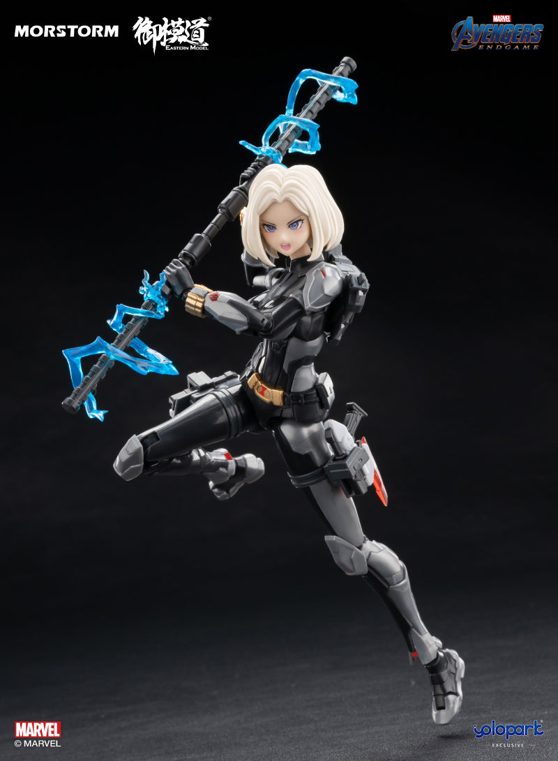 MORSTORM MARVEL GIRL BLACK WIDOW AVENGER ENDGAME Plastic Model Action Figure Kit Toy and Games Techvron