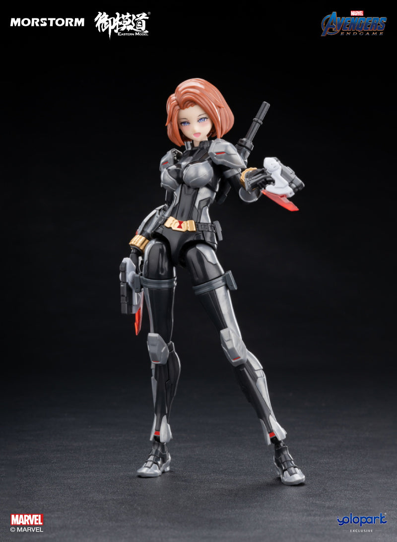 MORSTORM MARVEL GIRL BLACK WIDOW AVENGER ENDGAME Plastic Model Action Figure Kit Toy and Games Techvron