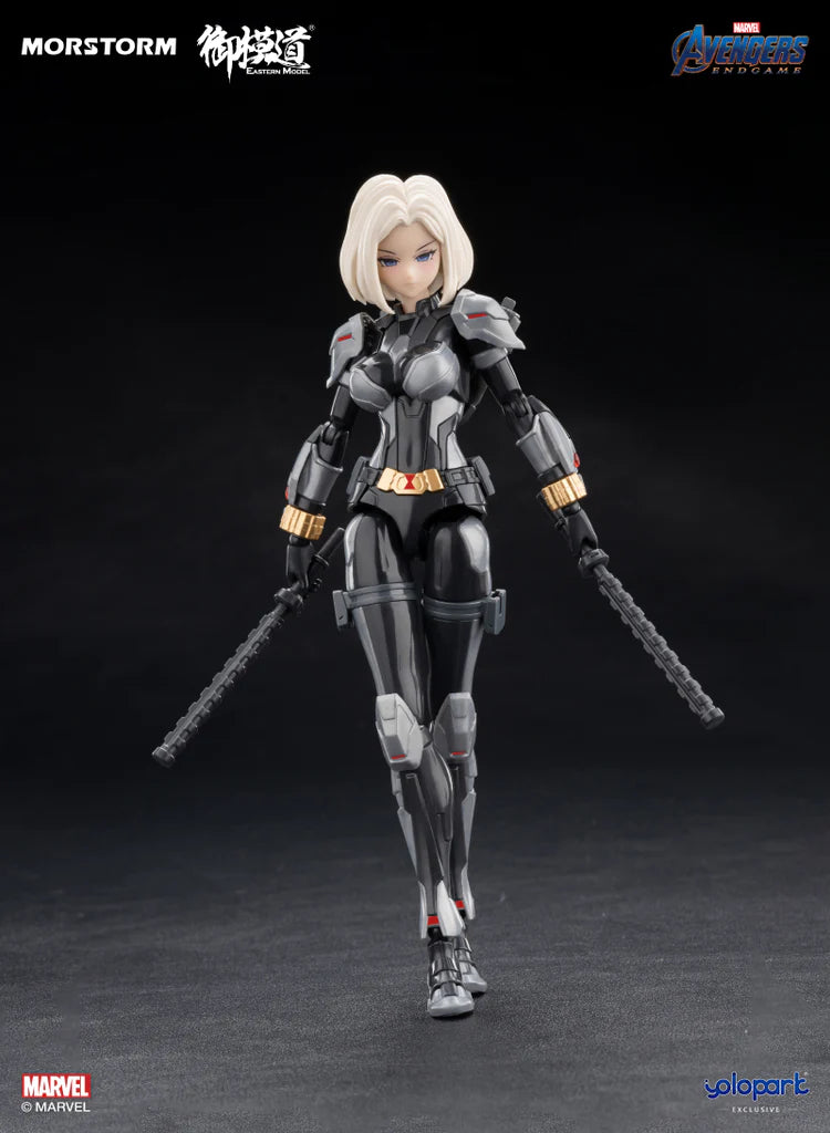 MORSTORM MARVEL GIRL BLACK WIDOW AVENGER ENDGAME Plastic Model Action Figure Kit Toy and Games Techvron