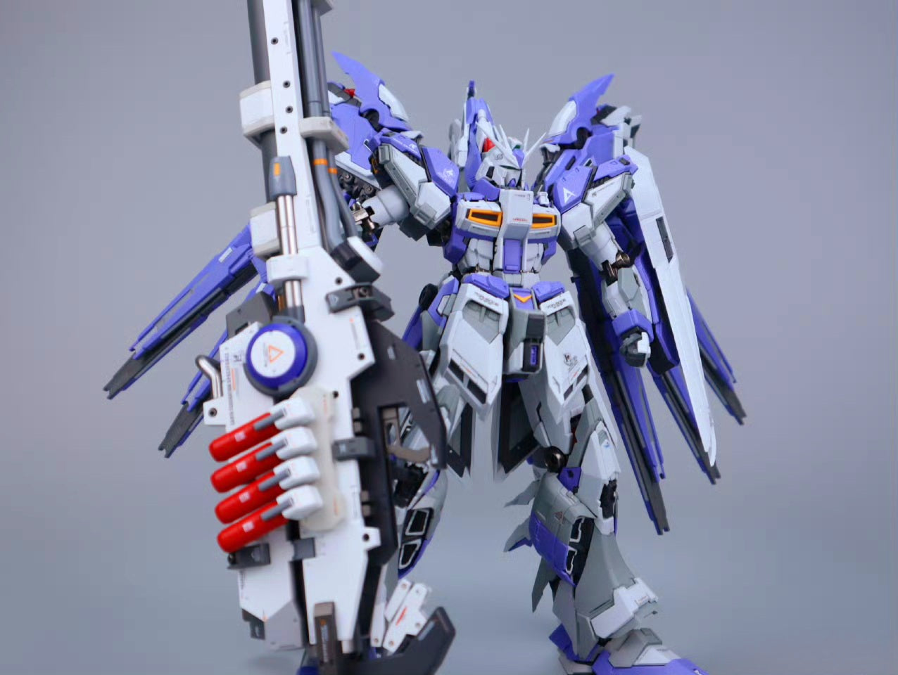 V-TIGER 威虎 1/100 HN 战士 HI V GUNDAM METAL FRAME + MEGA BAZOOKA Plastic Model Action Figure Kit TECHVRON Toys & Games Hobby Singapore