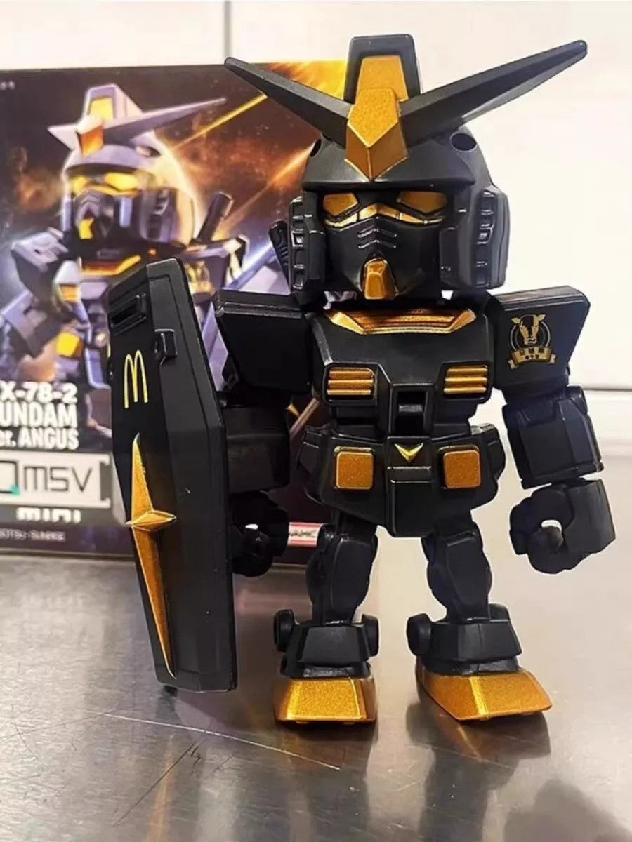 QMSV MINI MCDONALD'S RX-78-2 GUNDAM Ver. ANGUS CHINA LIMITED EDITION Action Figure Toy and Games Techvron Singapore